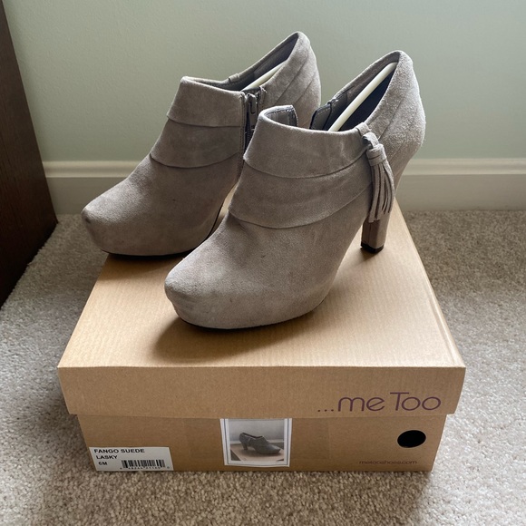 Gray Booties - Picture 1 of 5
